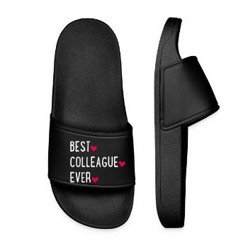 Best colleague - Women’s Pool Sliders - black - Front