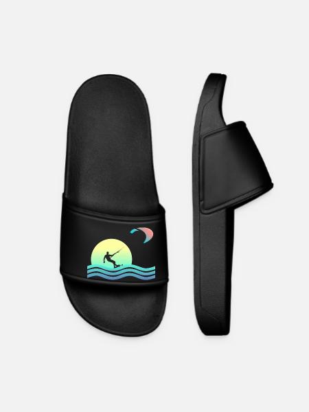 Windkind Kitesurfer - Women’s Pool Sliders - black