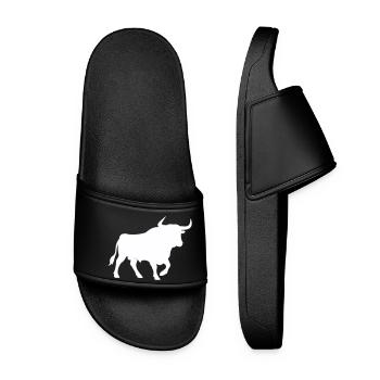 bull - Women’s Pool Sliders - black - Front