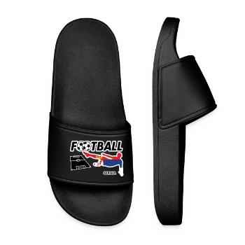 Football Fever Serbia - Women’s Pool Sliders - black - Front