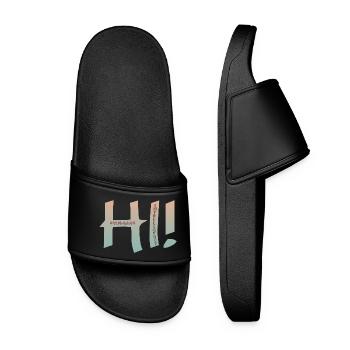 HI HUMAN INTELLIGENCE - Women’s Pool Sliders - black - Front