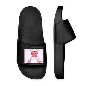 IMG 1343 - Women’s Pool Sliders - black - Front