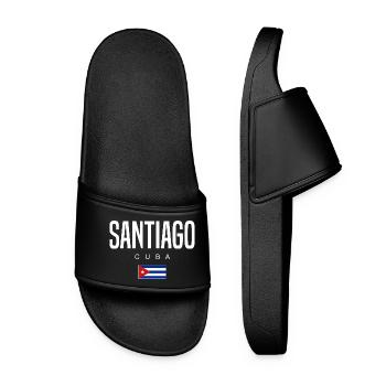Santiago Cuba Cubans - Women’s Pool Sliders - black - Front