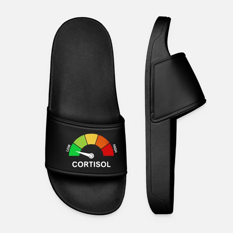 Échelle de cortisol bas - Claquettes Femme - noir