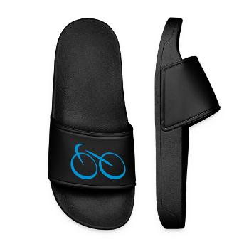 radsport - Frauen Badelatschen - Schwarz - Vorne