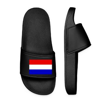 Holland flag - Women’s Pool Sliders - black - Front