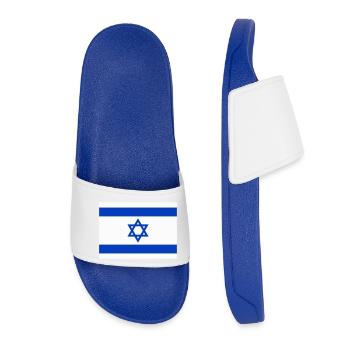Flagge Israel / Israel Flagge - Frauen Badelatschen - Königsblau - Vorne