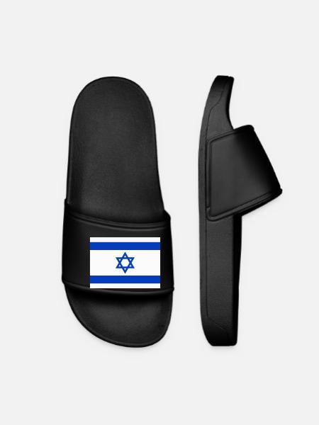 Flagge Israel / Israel Flagge - Frauen Badelatschen - Schwarz