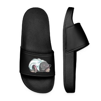 Mole Bridal Veil Wedding - Women’s Pool Sliders - black - Front
