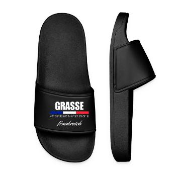 Grasse - Women’s Pool Sliders - black - Front