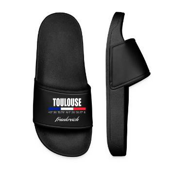Toulouse - Claquettes Femme - noir - Devant