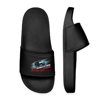 RTW Ambulance Ambulance Rescue Service Paramedic - Women’s Pool Sliders - black - Front