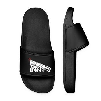 UNIFY People and Earth Japanese Sun Rising - Women’s Pool Sliders - black - Front
