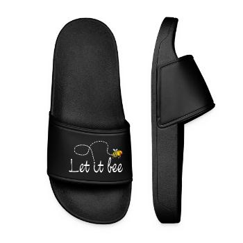 Bee Let it be - Women’s Pool Sliders - black - Front