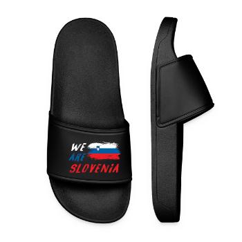 We are Slovenia - Women’s Pool Sliders - black - Front