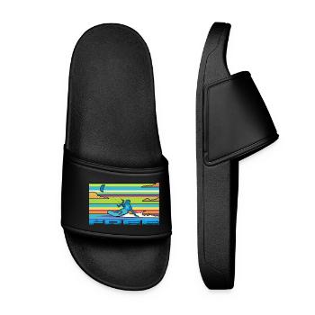 Kitesurf - Women’s Pool Sliders - black - Front