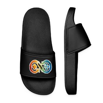 Invinity Controller - Women’s Pool Sliders - black - Front
