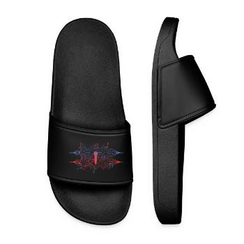 J’adore la musique - Claquettes Femme - noir - Devant