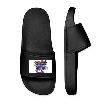 Analog Heart, Digital World - Women’s Pool Sliders - black - Front