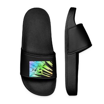 Escrime - Claquettes Femme - noir - Devant