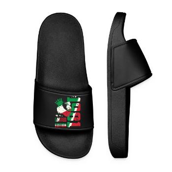 1981 Italy Hipster - Women’s Pool Sliders - black - Front