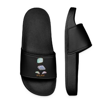 Kawaii Gaming - Sweet fun! - Women’s Pool Sliders - black - Front