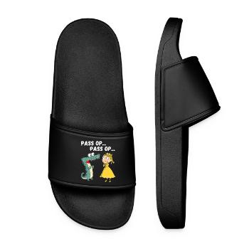 Carnival Cologne Princess Crocodile Kölle Alaaf - Women’s Pool Sliders - black - Front
