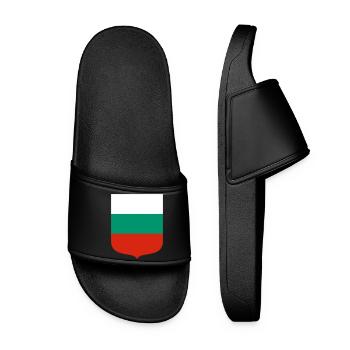 Bulgaria - Women’s Pool Sliders - black - Front