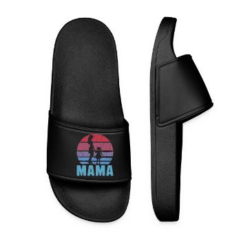 Maman - Claquettes Femme - noir - Devant