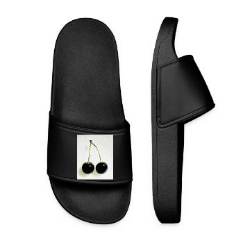 Cerise - Claquettes Femme - noir - Devant