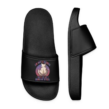 Chiignons de chat d’acier - Claquettes Femme - noir - Devant