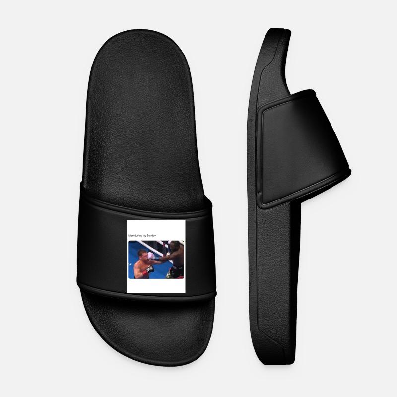 Sunday Boxing Moment - Women’s Pool Sliders - black