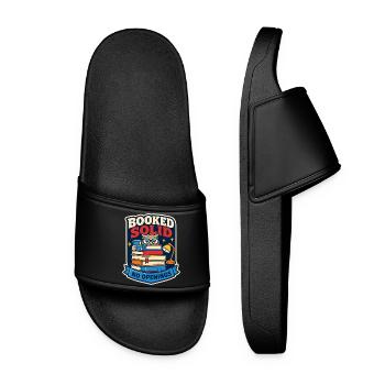 Booked Solid – No available dates - Women’s Pool Sliders - black - Front