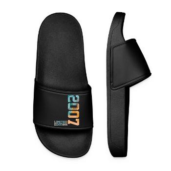 19TH BIRTHDAY LIMITED EDITION 2007 - Women’s Pool Sliders - black - Front
