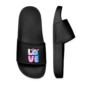 Pig - Women’s Pool Sliders - black - Front