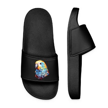Perruche Polygone Bird Perruches - Claquettes Femme - noir - Devant