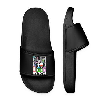 Supervisor Job Career Statement Scientist - Women’s Pool Sliders - black - Front