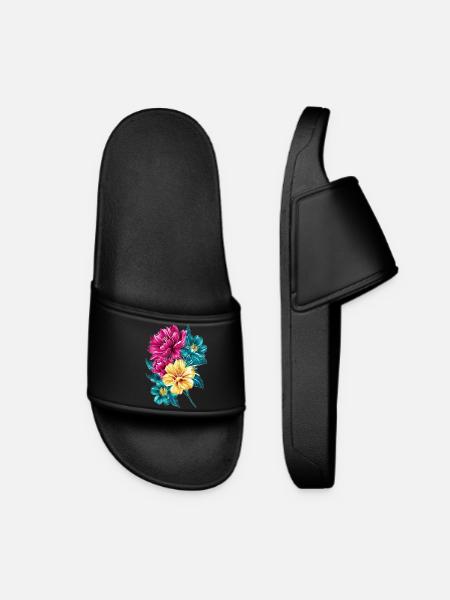 Bouquet - Women’s Pool Sliders - black