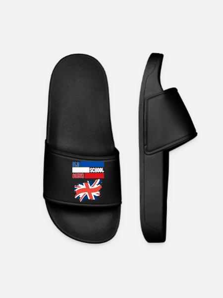 OLD SCHOOL BIKER UK - Women’s Pool Sliders - black