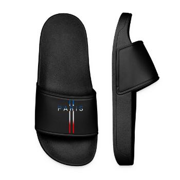 Paris - Women’s Pool Sliders - black - Front