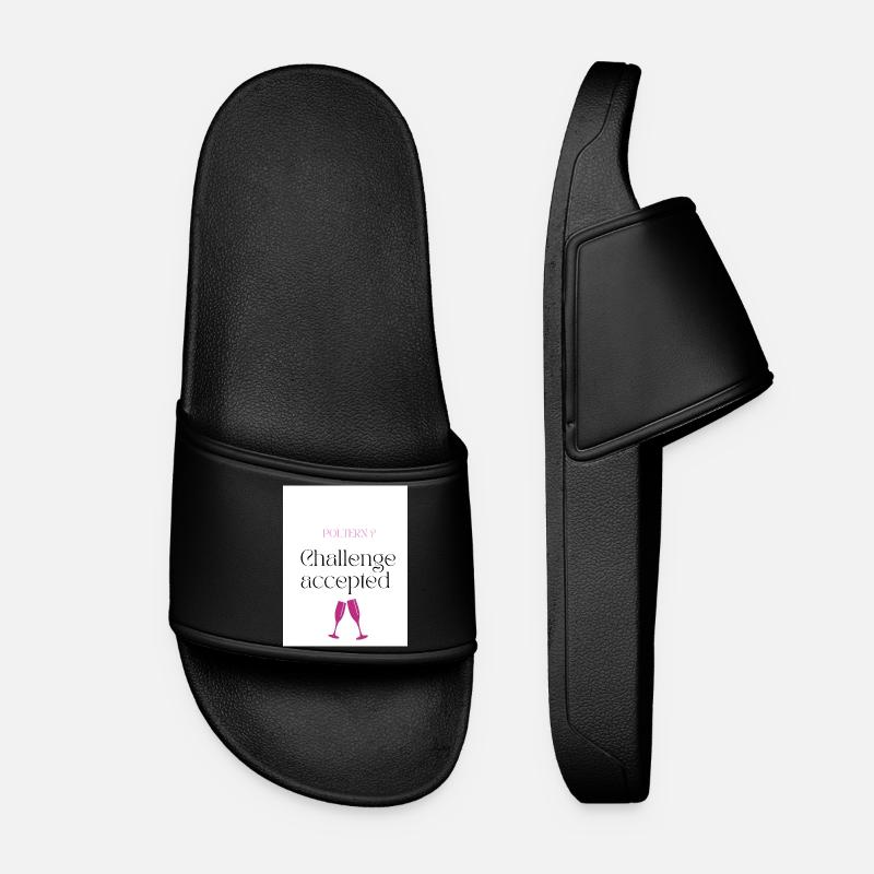 Die_letzten_stunden - Women’s Pool Sliders - black
