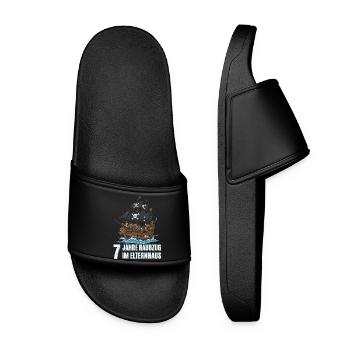 7th Birthday Pirates - Women’s Pool Sliders - black - Front