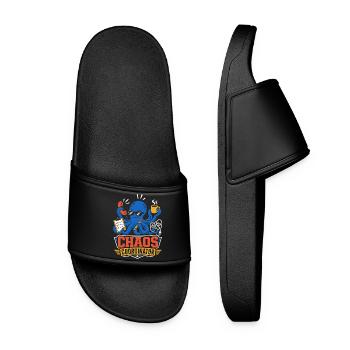 Chaos Coordinator Octopus - Women’s Pool Sliders - black - Front