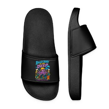 Roller Derby of the Deep Sea - Women’s Pool Sliders - black - Front