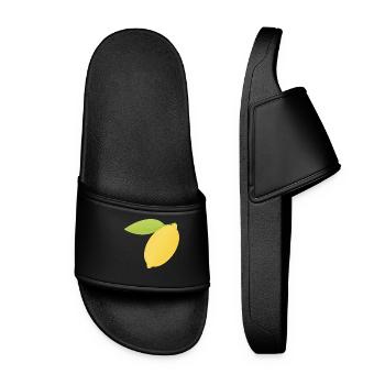 Lemon - Women’s Pool Sliders - black - Front