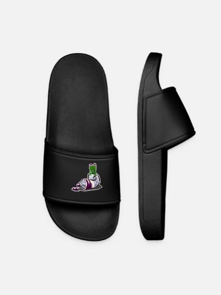 Oil Frog - Women’s Pool Sliders - black