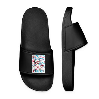 Blinded Girl - Women’s Pool Sliders - black - Front