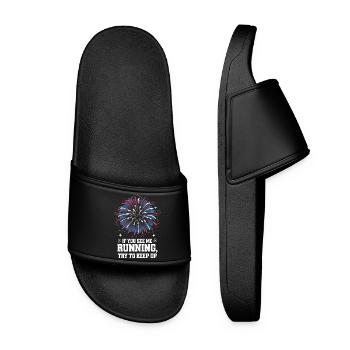 Pyrotechnics Fireworks Pyrotechnics - Women’s Pool Sliders - black - Front