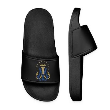 Auspice Maria - Claquettes Femme - noir - Devant