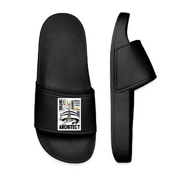 Architect - Claquettes Femme - noir - Devant